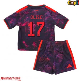 Bayern Munich Michael Olise #17 Echipament de Fotbal Replică 2026-27 Copii Treilea (+ Șorturi)